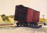 Hopper, Edward - Freight Car at Truro